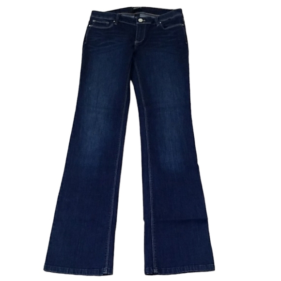 White House Black Market Denim - WHBM~Size 2~Blue Denim Boot Leg Jeans.
